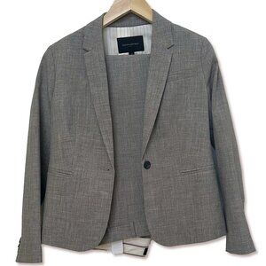 Banana Republic Gray Suit 4P